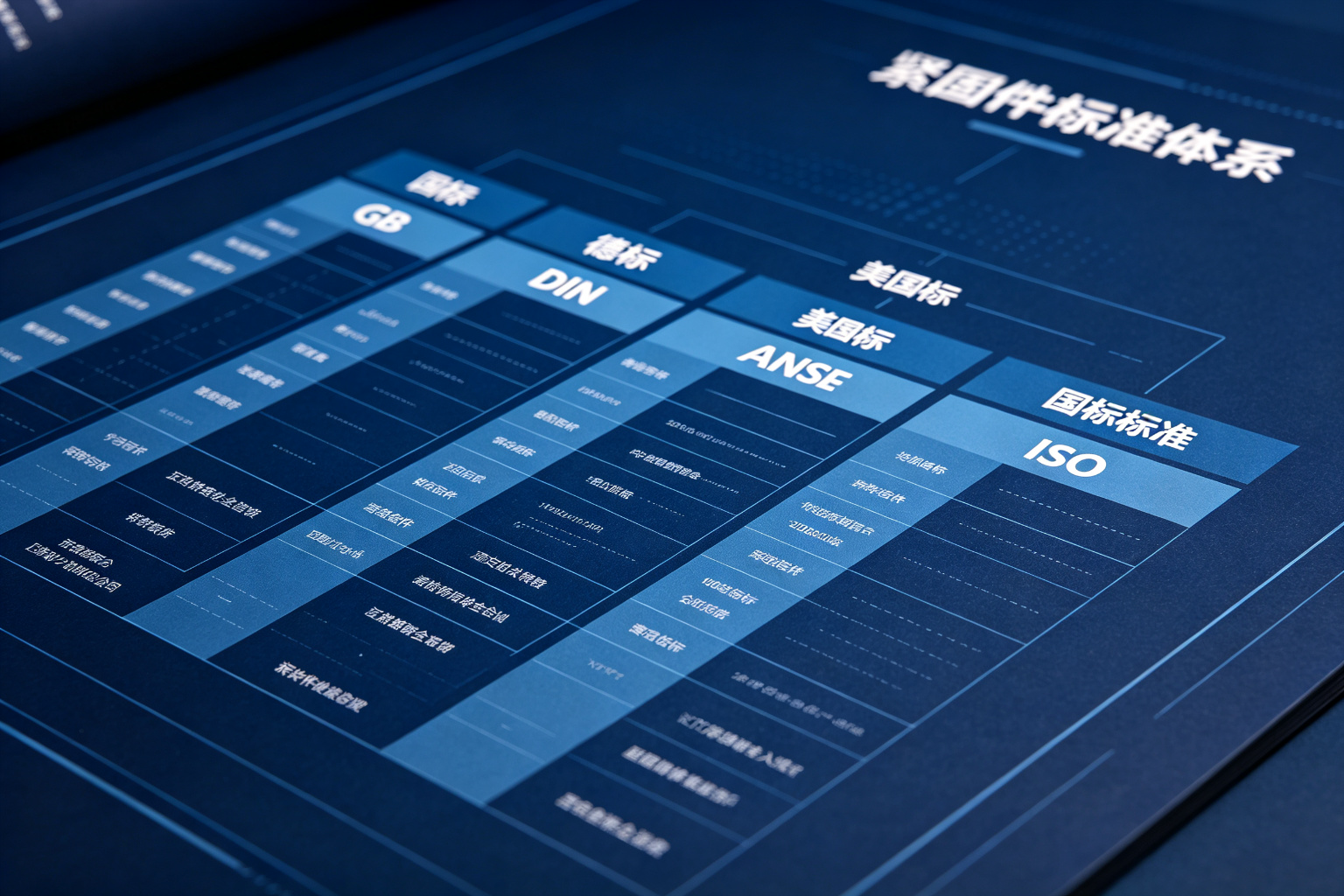 图1：紧固件主流标准体系对比
