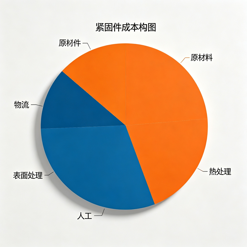 图1：紧固件成本构成分析